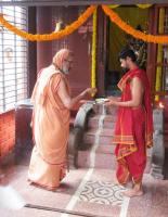 HH Swamiji's Visit to HH Shrimad Vamanashram Samadhi Math, Mangaluru (5 Dec 2024); Picture Courtesy Sh. Ganesh Damble